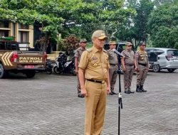 Melalui Apel Pagi, Pj Bupati Kampar Minta Seluruh Personil Satpol PP Agar Siap Siaga