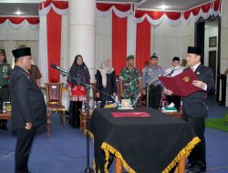 Hambali Lantik Yusri Jadi Pj Sekda Kampar