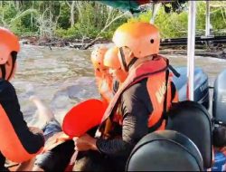 Korban Kapal Terbalik Berhasil Dievakuasi Dengan Selamat