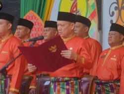 Pj Bupati Kampar Pimpin Upacara Dalam Rangka Hari Jadi Kabupaten Kampar Ke-74