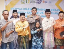 Bantuan Pangan Tahap I, Pj Bupati Kampar Salurkan Cadangan Beras