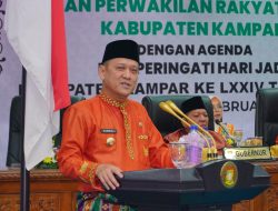Memperingati Hari Jadi Kabupaten Kampar, Pj Bupati Kampar Hadiri Sidang Paripurna