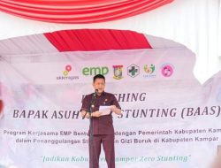 Pastikan Pertumbuhan Anak, Pj Bupati Kampar Hadiri Peluncuran Program BAAS