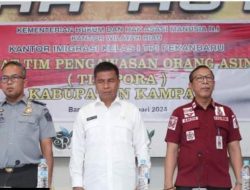 Antisipasi Pelanggaran, Pj Bupati Kampar Buka Rapat TIM Pengawasan Orang Asing