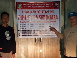 Demi Kenyamanan, Satpol PP Kampar Tertibkan Warung Diduga Tempat Esek-esek
