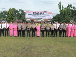 Personil Polres Kampar Mendapat Kenaikkan Pangkat Luar Biasa