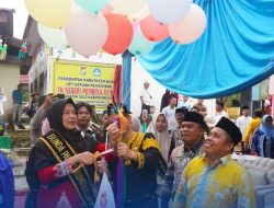 Pj Bupati Kampar Hambali Resmikan TK Negeri 01 Desa Salo
