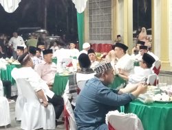 Safari Ramadhan, Pj Gubri dan Pj Bupati Kampar Buka Bersama di Desa Tarai Bangun