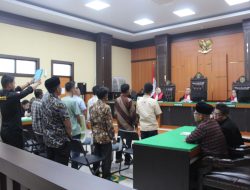 Terkait Kasus Pembagian Sembako, Pengadilan Negeri Bangkinang Kelas IB Tuntaskan Sidang Pembuktian