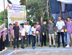 Plh Sekda Kampar Berikan Apresiasi Atas Digelarnya Turnamen Bola Voly