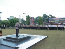Menjelang Hari Raya Idul Fitri, Polres Kampar Gelar Apel Pasukan Operasi Kepolisian Terpusat ‘Ketupat 2024’