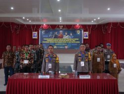 Polres Kampar Gelar Penandatanganan Fakta Integritas Pada Penerimaan Polri
