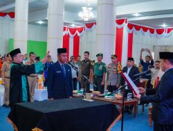 Pj Bupati Lantik Ahmad Yuzar Sebagai Pj Sekda Kampar