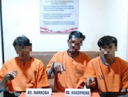 Tim Opsnal Sat Resnarkoba Polres Kampar Berhasil Amankan Pelaku Narkoba