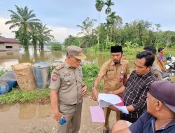 Tim Yustisi Kampar Tertibkan Galian C di Desa Kumantan