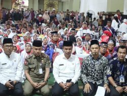 Sejumlah Calon Jema’ah Haji Kloter Pertama Resmi Dilepas Oleh Pj Sekda Kampar
