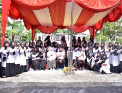 Ahmad Yuzar Lepas Kontingen IGTKI – PGRI Kampar Untuk Porseni Tingkat Provinsi di Bengkalis