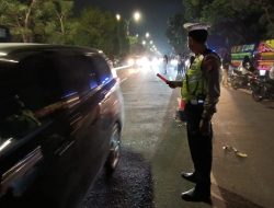 Personil Polres Kampar Amankan Peluncuran Tahapan Pilkada Kampar 2024