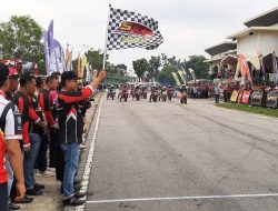 Polres Kampar Gelar Road Race Sumatera Cup Prix 2024 Dalam Rangka Hari Bhayangkara ke 78