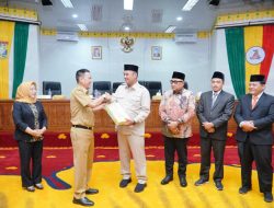 DPRD Kampar Gelar Rapat Paripurna Ranperda Pertanggungjawaban Pelaksanaan APBD 2024