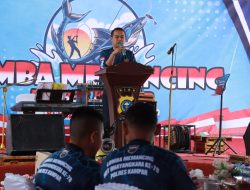 Memeriahkan Peringatan Hari Bhayangkara Ke-78, Polres Kampar Gelar Lomba Mancing