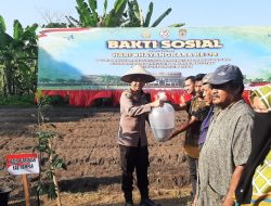 Memperingati Hari Bhayangkara Ke-78, Polres Kampar Gelar Penanaman Pohon dan Berikan Beasiswa