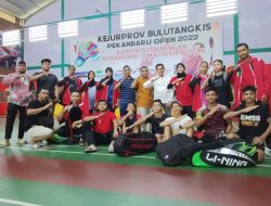 Tim Beregu Putra Bulu Tangkis POPDA Kampar Pastikan Tiket Semi Final