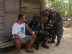 Satgas Kesehatan TMMD Kodim 0313/KPR Berikan Layanan Kepada Masyarakat
