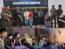 Diduga Pelayan Warung Remang-remang, Satpol PP Amankan Seorang Wanita di Kampar Kiri Utara