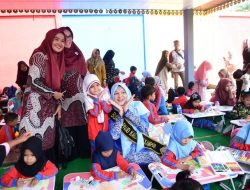 Meriahkan HUT RI Ke-79, Bunda PAUD Kabupaten Kampar Resmi Buka Lomba Mewarnai