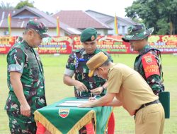 KSAD Jenderal TNI Maruli Simanjuntak Tutup Secara Resmi TMMD ke-121 Kodim 0313/KPR