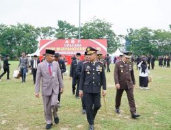 Kasatpol PP Kampar Arizon, Hadiri Upacara Hari Bhayangkara ke-78 Tahun 2024