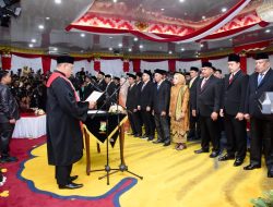 45 Anggota DPRD Kampar Masa Bakti 2024-2029 Resmi Dilantik, Ahmad Taridi Jadi Pimpinan Sementara