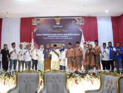 Tiga Pasangan Balon Bupati dan Wakil Bupati Kampar Daftarkan Diri ke KPU