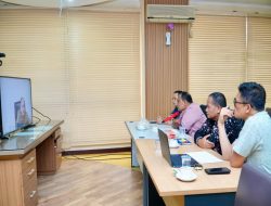 Terkait Pengembangan dan Kepemimpinan, Pemkab Kampar Ikuti Zoom Meeting dengan Lembaga Administrasi Negara 