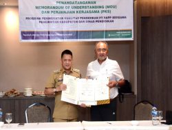 Tingkatkan Kualitas Pendidikan, Pj Bupati Kampar Jalin Kerjasama Dengan PT RAPP