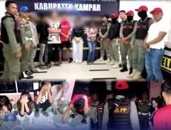 Muda Mudi Satu Rumah Yang Bukan Muhrim di Bangkinang Kota Diamankan Satpol PP Kampar