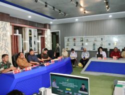 Asisten II Setda Kampar Ikuti Rakor Inflasi Bersama Mendagri