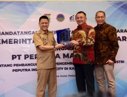 Wujudkan Kawasan Industri, PJ Bupati Kampar Lakukan Kerjasama Dengan PT. Peputra Maha Karya