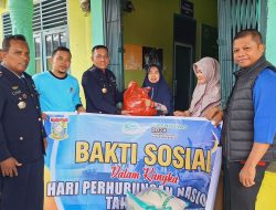 Peringati Harhubnas 2024, Dishub Kampar Adakan Kegiatan Bakti Sosial