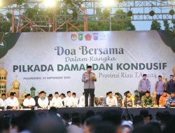 Polda Riau Gelar Doa Bersama Dalam Mewujudkan Pilkada Damai 2024