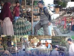 Satpol PP Kampar Tertibkan Pedagang Berjualan di Atas Trotoar