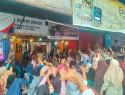 Ratusan Masyarakat Teriakan Yusri-Rinto Menang, Berikut Programnya di Kota Bangkinang