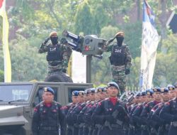 Pj Gubri Ikuti Upacara Dalam Rangka Peringatan HUT TNI Ke-79 Dengan Khidmat