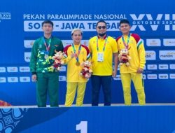 Riau Kembali Torehkan Medali Emas di Peparnas XVII