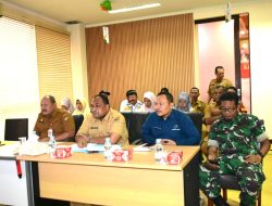 Wakili Pj Bupati Kampar, Asisten II Suhermi Ikuti Rakor Inflasi Secara Virtual