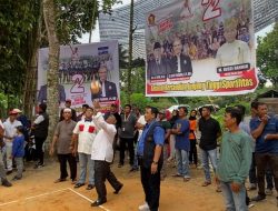 Dihadiri Cabup Yusri, Turnamen Bola Voli di Pulau Jambu Kuok Semarak