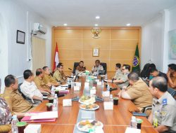 Pj Bupati Kampar Hambali Gelar Rapat Koordinasi Sertifikasi Tanah Milik Pemda