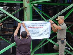 Kunjungi PT WIR, Kasatpol PP Kampar: Kami Akan Terus Mengawal Perda dan Perka Terkait Perizinan