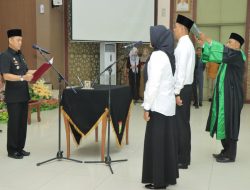 Pj Bupati Kampar Lantik 39 Guru Promosi Menjadi Kepala Sekolah